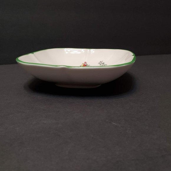 Spode Christmas Tree Sculpted Square Dish, Portmeirion, Trinket Dish, Candy Dish - Picture 2 of 5